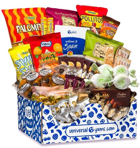 Univeral yums - 4.3 overall rating. 43 Ratings | 33 Reviews. Universal Yums is a snack subscription box that sends out snacks and candies from a different country each month. The contents of the boxes change each month as they highlight the best snacks from each featured country. However, you can always expect a mix of …